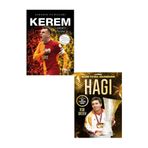 Dokuz Yayınları Sahanın Yıldızları KEREM AKTÜRKOĞLU - HAGİ ( BÜYÜK Poster - Sticker - Futbolcu Kartı HEDİYE )