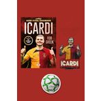 dokuzyayinlari Benim Futbol Kahramanım Icardi(Poster-Kart-Biblo ve Futbol Topu Hediye)