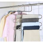 Dolap Içi 5 Katlı Metal Pantolon,eşarp,fular,şal Askılığı,tek Adet - Gri