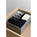 Dolap İçi Çamaşır Oyuncak Düzenleyici Keçe Saklama Kutusu Sepet Organizer 38X25x13 Cm