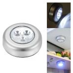 Dolap İçi Lamba, Gece Lambası, Pilli, 3 Led, 03082