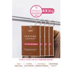 Dolap İçi Parfümlü Koku Kesesi KUNDAL Signature Rich Perfume Sachet (La Vie En Rose) 4Х20g
