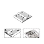 Dolap Kabin Menteşesi Metal 4 Cm Krom