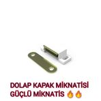 DOLAP KAPAK MIKNATISI 4 ADET VİDALARI İLE BİRLİKDE