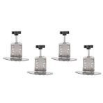 Dolap kapı Montaj Jig, Dolap kapı Jig 4pcs Montaj Kelepçe Menteşe Ile Paslanmaz çelik Ahşap Işleme Projeleri Için