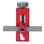 Dolap Kapısı Montaj Konumlandırıcı, Alüminyum Alaşım Montaj Jig, Kelepçe 0-40mm Kalınlık Tahtaları, Sol Ve Sağ El Kapıları Için, Yüz Çerçevesi Dolapları