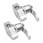 Dolap kilidi, döner kilit, anahtarsız kam kilidi, metal dolaplar, ahşap dolaplar için çinko alaşımlı dolap kilitleri, ahşap dolaplar, posta kutusu, dolap dolabı (2, 20 mm)