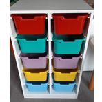DOLAP PLASTİK 10 ÇEKMECELİ