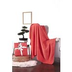 Dolce Bonita Home Basic Nar Çiçeği 127x155 cm Pamuklu Tv Battaniye