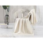 Dolce Bonita Home Yün Tv Battaniye 130X170 Nude - 130 x 170 cm - Krem