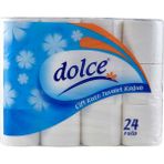Dolce Ev Tipi Tuvalet Kağıdı Çift Katlı 24X3 (72 Rulo)
