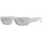 Dolce & Gabbana 0DG4458 341887 55 Unisex Güneş Gözlüğü - Gri