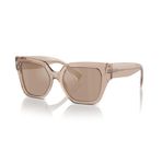 Dolce Gabbana 0DG4471 34325A 52 Kadın Güneş Gözlüğü,Şeffaf Taba Rengi,52