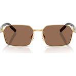 Dolce & Gabbana 2316 02/73 56-16 Erkek Güneş Gözlüğü - Altın