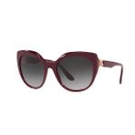 Dolce & Gabbana 4392 3091/8G 56 Bordo Çekik Çerçeve Kadın Güneş Gözlüğü