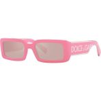 Dolce & Gabbana 6187 3262/5 53 Unisex Güneş Gözlüğü - Pembe
