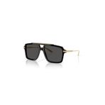Dolce & Gabbana DG 4477 50187 56 Pilot Siyah Kombine Erkek Güneş Gözlüğü