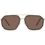 Dolce & Gabbana DG2285 (02/73) Erkek Güneş Gözlüğü - Altın - Kahverengi