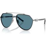 Dolce Gabbana DG2315 04 80 62 Erkek Güneş Gözlüğü - Gri