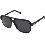 Dolce & Gabbana DG4354 501/87 58 Erkek Güneş Gözlüğü - Siyah
