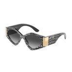 Dolce & Gabbana DG4396 33138G 55 Siyah Kadın Güneş Gözlüğü