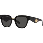 Dolce Gabbana DG4437F 501 87 51 Kadın Güneş Gözlüğü - Siyah