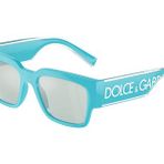 Dolce & Gabbana DG6184 334665 52 Mavi Unisex Güneş Gözlüğü