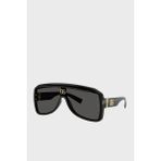 Dolce & Gabbana Dolce Gabbana Pilot Logolu Güneş Gözlük Unisex Gözlük 0DG6205 50187 37 - Siyah