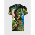 Dolce & Gabbana Dolce&gabbana Parrot Print T-Shirt G8KD0T - Çok Renkli - 48