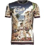 Dolce & Gabbana Dolce&gabbana Reggello Outlet Palermo City Print T-Shirt G8HC7THP - 52 - Çok Renkli