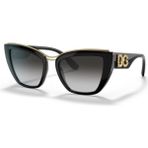 Dolce & Gabbana Kadın Güneş Gözlüğü DG6144 501/8G 54 Cat Eye UV 400 Siyah Çerçeve İle Şık Tasarım