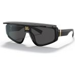 Dolce & Gabbana Kadın Güneş Gözlüğü DG6177 501/87 46 Siyah Kemik Çerçeve ile Modern Stil