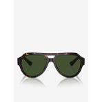 Dolce & Gabbana Kahverengi - Çok Renkli Erkek Güneş Gözlüğü 0DG446656502/71