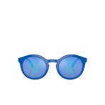 Dolce & Gabbana Kids DX6002 Yuvarlak Mavi Çocuk Güneş Gözlüğü