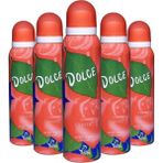 Dolce Kadın Deodorant Sprey 150 ml X 5 Adet 24 Saat Etkili Ferahlık Sunar