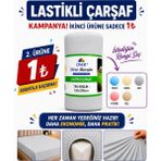 Dolce Mariee Lastikli Pamuklu Yatak Çarşafı – Tam Oturan, Nefes Alan Kumaş - 120x200 Tek Kişilik - Gri