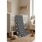 Dolce Mariee Tavşan Desenli Soft Touch Termal Bebek Battaniyesi CBT0007 - 100 x 150 cm
