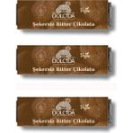 Dolcida Bitter Çikolata (Şekersiz,Glütensiz,Vegan) 3 Adet 20 gr