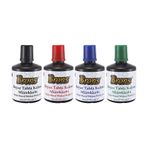 Doldurulabilir Tahta Kalemi Mürekkebi 100 Ml 4 Lü Set Karışık Çok Renkli