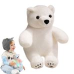 Doldurulmuş kutup ayısı, kutup ayısı doldurulmuş hayvan - Renkli LED Işıklar ile Oyuncak Doldurulmuş Hayvan - Ana Sayfa Dekorasyon Yumuşak Bebek, Gece Işık Sarılma Yastığı, Doğum Günü Partisi Favors