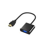 Dolia Hdmı To Vga Dönüştürücü Monitor Tv Projektör 3.5Mm Jack Girişli Kısa Kablo