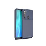 Dolia Xiaomi Uyumlu Redmi Note 8 Kılıf Darbe Emici Karbon Tasarım Kamera Koruyucu Yıpranmayan Silikon