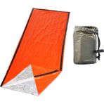 Dolity Açık Termal Acil Uyku Tulum Hayatta Kalma Yürüyüş Battaniyesi Sıcak Yeşil (Yurt Dışından) - S (34 - 36 cm)