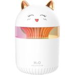 Dolity Masaüstü Nemlendirici Atomizer Mist Maker Gece Işık ile Oldukça Araba Ev Yeşil (Yurt Dışından) - Beyaz