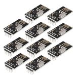 DollaTek 10Pcs nrf24L01+ Kablosuz Alıcı-Verici Modülü 2.4G Kablosuz İletişim Modülü Yükseltmesi
