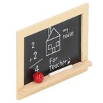 Dollhouse Için Mini Kara Tahta, Dollhouse Mini Kara Tahta, Detaylı Ahşap Doku, 1:12 1:6 Ölçekli, 10 Adet, Yaygın Olarak Kullanılan Minyatür Kara Tahta, Dollhouse Süsleri Için Uygun