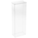 DollSafe 28-31,75 cm Büyük Bebekler ve Aksiyon Figürleri için Şeffaf Katlanır Teşhir Kutusu, 12,7 cm G x 6,35 cm D x 33 cm Y, 2'li Paket
