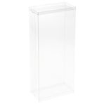 DollSafe Ekstra Büyük 28-31,75 cm Bebekler ve Aksiyon Figürleri için Şeffaf Katlanır Teşhir Kutusu, 15,24 cm G x 7,62 cm D x 33,02 cm Y