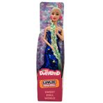 Dollyland Manken Bebek Payetli Yıldız Elbise - Mavi
