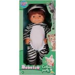 Dollz N More Bebelou Kostüm Partisi Bebeği 40 Cm 26236 Zebra Kostümlü